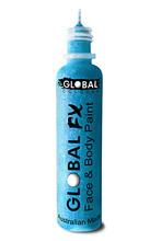 Global FX Face & Body Paint 36ml - Fluoro Neon Blue