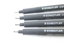 Staedtler Fineliner Pigment Liner - 0.2mm Black