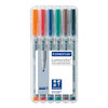 Staedtler Lumocolor Non Permanent Broad - Box of 6 Colour (2.5mm)