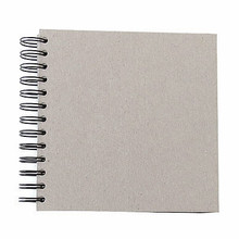 Wire-O Sketchbook 130gsm 110pgs - 17cm x 17cm/6.6" x 6.6" Pasteboard
