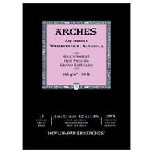 Arches Watercolour Pad Smooth 185GSM - A4