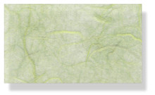 Mulberry Silk Paper With Fibres - Mint