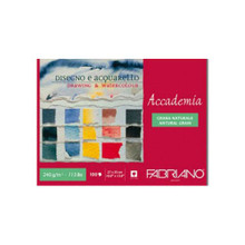 Fabriano Maxi Blocco Accademia Drawing and Watercolour 240GSM Pad - 27cm x 35cm