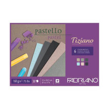 Fabriano Tiziano Pastello Pastel Brizzati Colour Pad - 21cm x 29.7cm