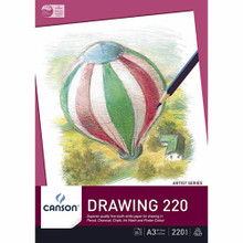Canson 220GSM Drawing Pad - A3