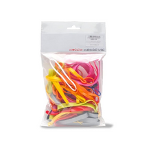 TPE Rubber Bands - Assorted Colours, Various Sizes - 90g