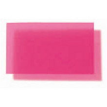 Translucent Coloured Polypropylene Matte - Raspberry