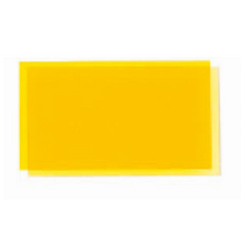 Transparent Coloured Rigid PVC - Yellow