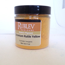 Rublev Colours Dry Pigments 100g - S3 Chromium Rutile Yellow