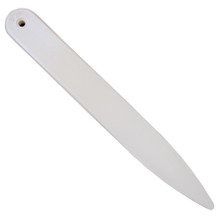 Paper/Bone Folder Plastic Flexible White 165mm Long