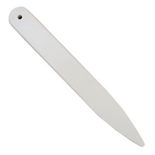 Paper/Bone Folder Plastic Stiff White 165mm Long