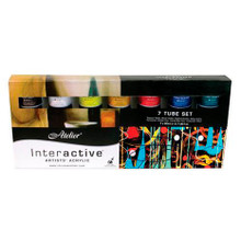 Atelier Interactive Artist Acrylics - 7 x 80ml Tube Set