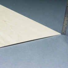 Basswood Sheets -  1/16" x 8" x 24"