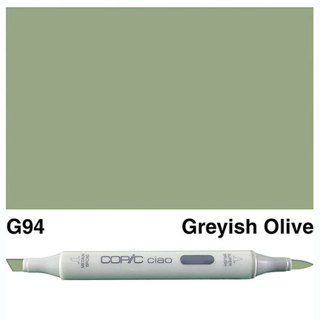 Copic Ciao Markers G94 - Greyish Olive