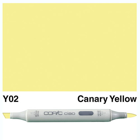 Copic Ciao Markers Y02 - Canary Yellow