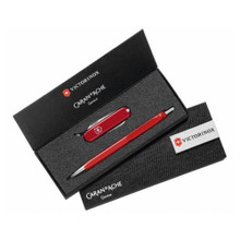 888 Red Ballpoint Pen Set with Victorinox Escort Knife | 8886.580