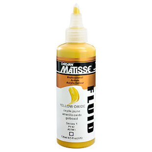 Matisse Fluid Acrylics 135ml - Yellow Oxide S1