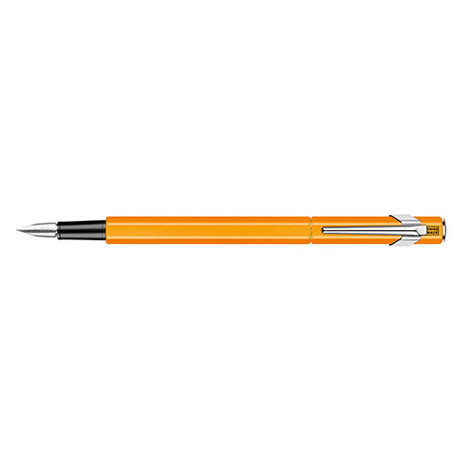 849 Fountain Pen Metal Orange Flue - F | 841.030