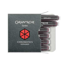 Caran D'Ache Chromatics Ink Cartridges 6pcs - Infrared | 8021.070