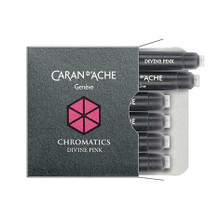 Caran D'Ache Chromatics Ink Cartridges 6pcs - Divine Pink | 8021.080
