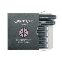 Caran D'Ache Chromatics Ink Cartridges 6pcs - Ultraviolet | 8021.099
