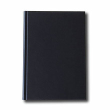 K&P Hardbound Sketchbook 100gsm 176pgs - A5/5.8" x 8.3" - Black