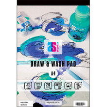 ART SPECTRUM DRAW AND WASH PAD A5 210GSM SMOOTH 30 SHEETS