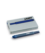 LAMY T10 INK CARTRIDGES 5 PACK [clr:BLUE BLACK]