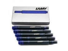 LAMY T10 INK CARTRIDGES 5 PACK [clr:BLUE]