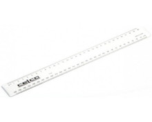 Celco 30cm Ruler - Clear