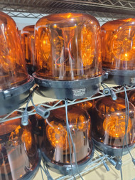 Our Phantom Amber Rotary Lights are tested and ready for boxing.