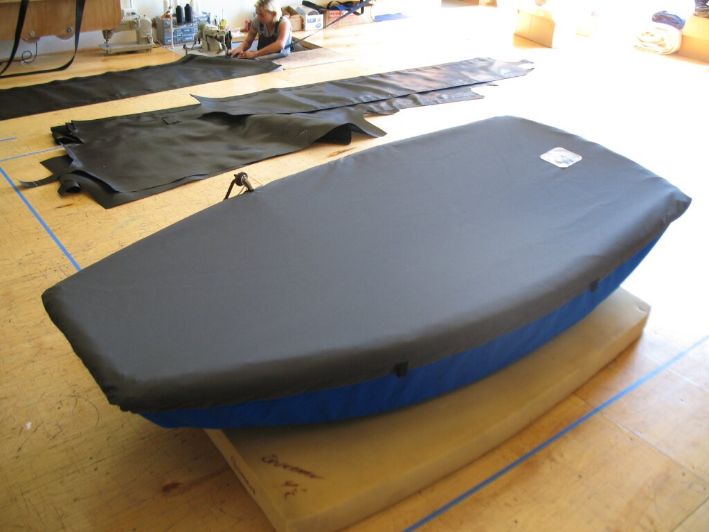 Naples Sabot Sailboat Top Cover Boat Deck Cover SLO Sail and Canvas