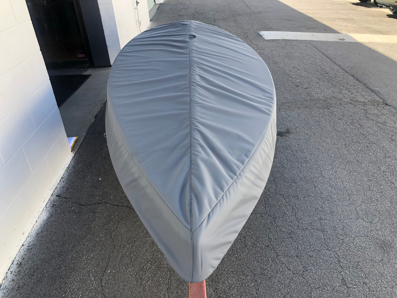 Sunfish Bottom Cover by SLO Sail and Canvas - shown in Polyester Charcoal Gray