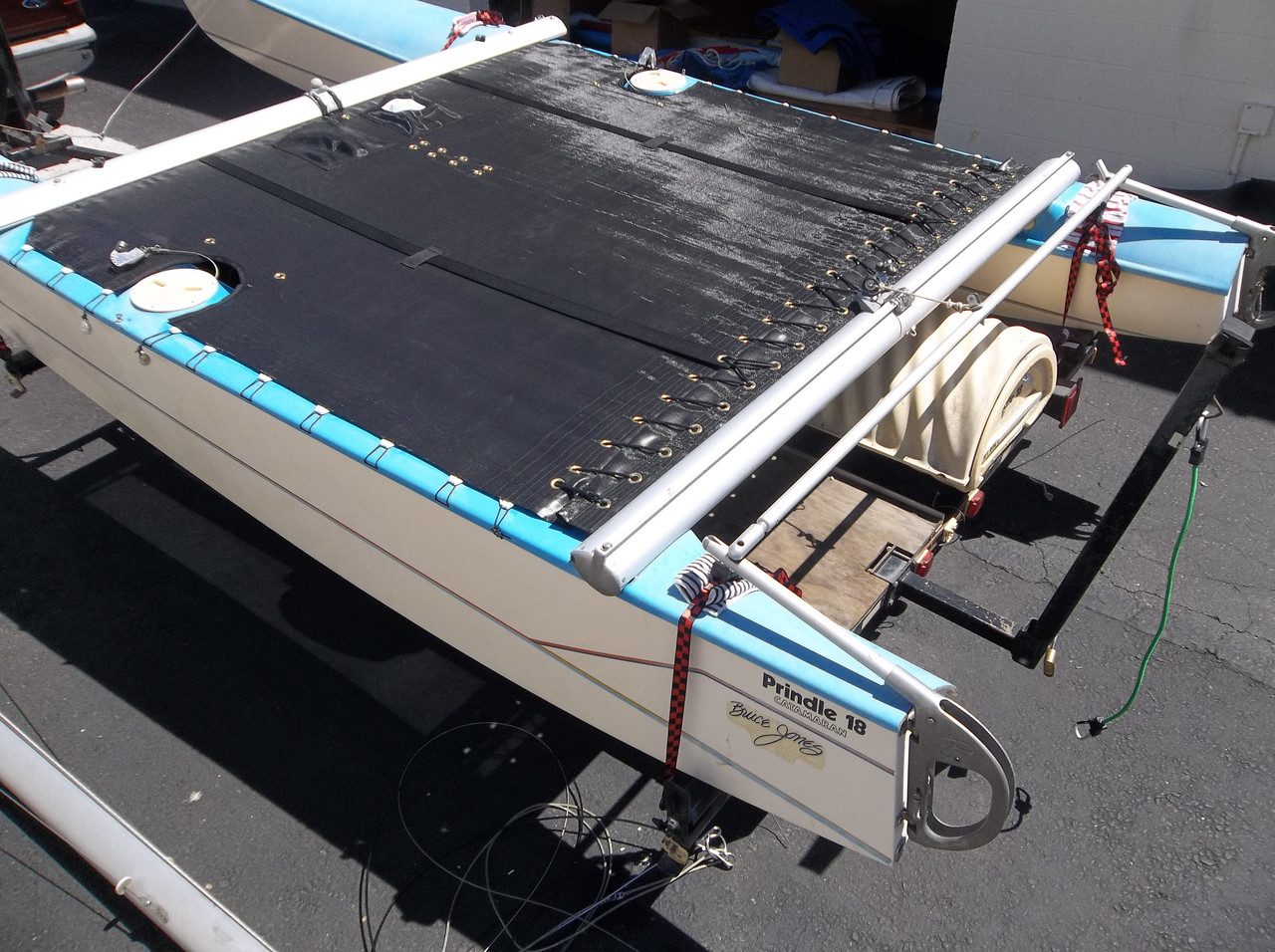 行武直高さま専用 TJBRAND スプリットボードCATAMARAN-V用シール 行