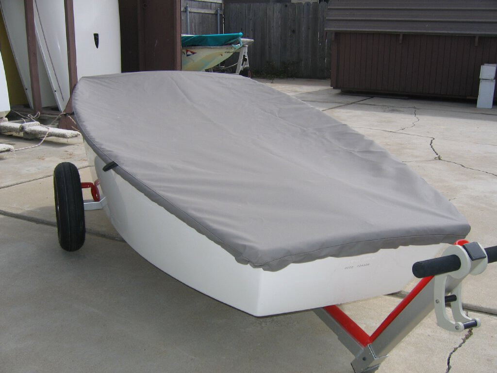 Opti/ Optimist Sailboat Top Cover Boat Deck Cover SLO Sail and Canvas