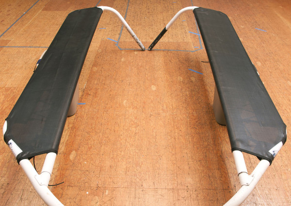 Lace On Wing Set To Fit Hobie 17 Black Mesh Slo Sail And Canvas