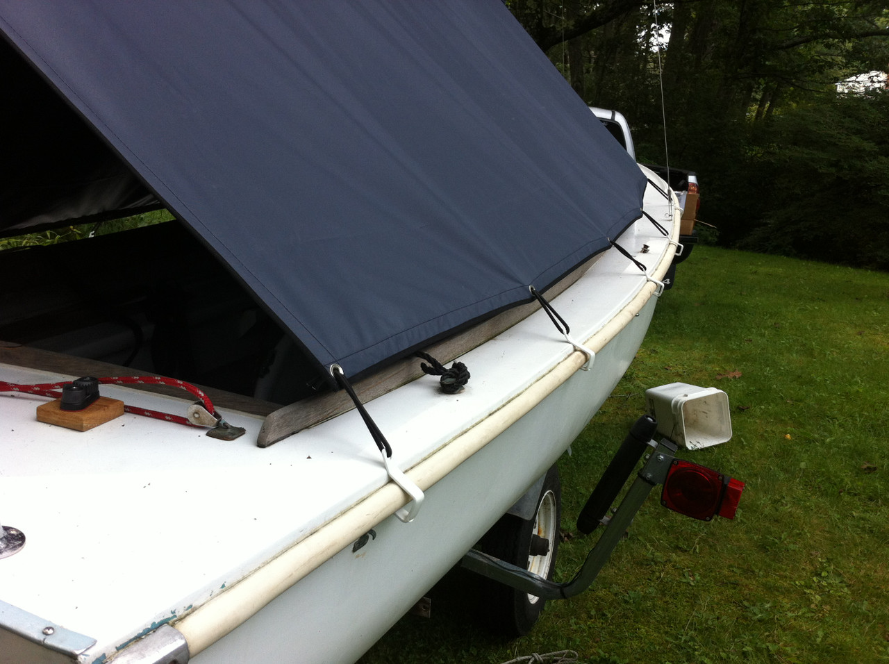 Explorer Sailboat Boat Boom Tent SLO Sail and Canvas