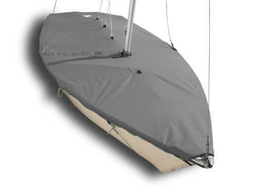 Buy a Mast Up Flat Cover for your Hunter 140 sailboat from SLO Sail and Canvas. 