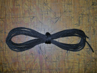 Lace kit to fit Bias Cut Trampolines on Prindle 18-2 and Prindle 19 catamaran in black 1/4" double braided polyester line. 