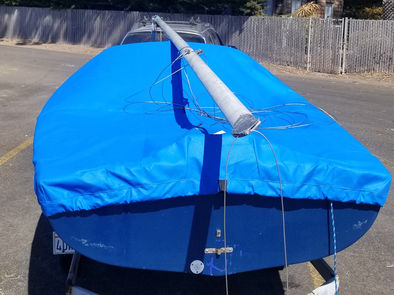 Web Loops allow you to “tent” your cover up to prevent pooling of water. 
