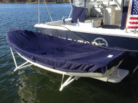 Sailboat Top Cover made in America by skilled artisans at SLO Sail and Canvas.
