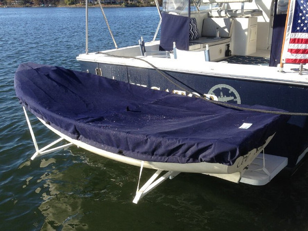 Sailboat Top Cover made in America by skilled artisans at SLO Sail and Canvas.
