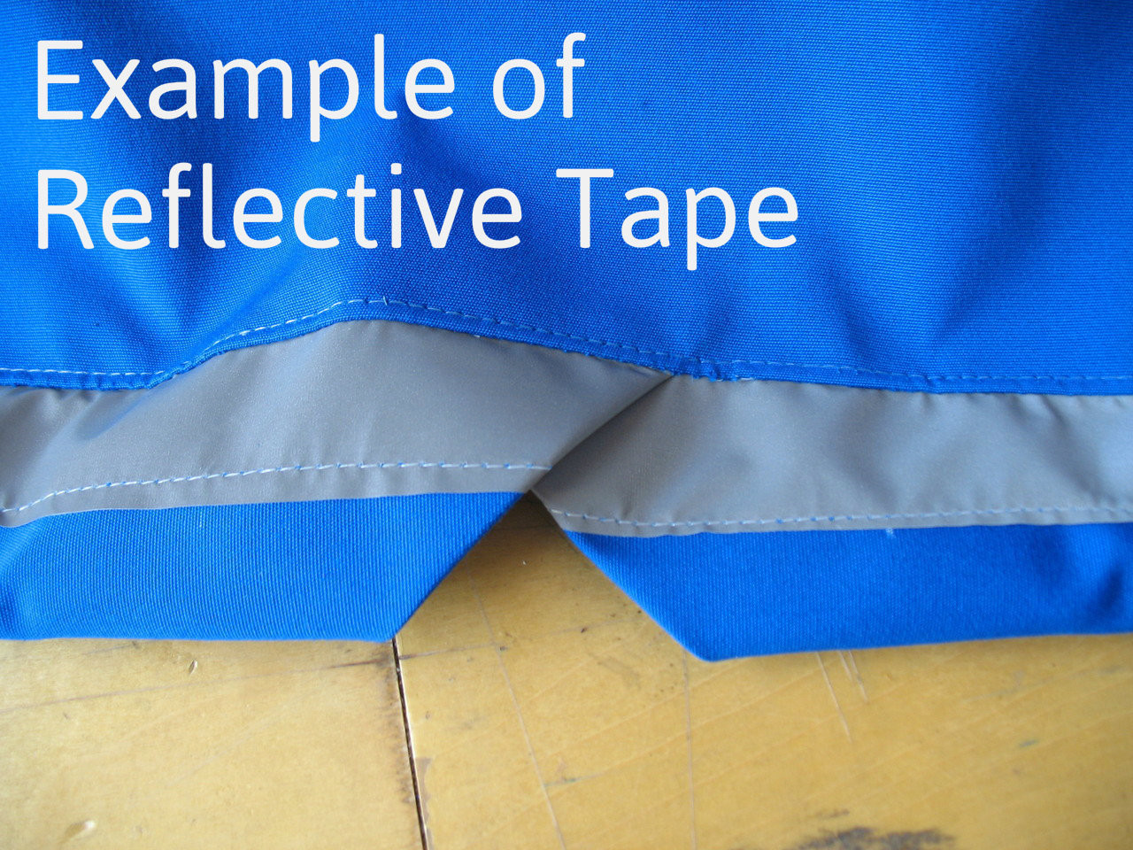 Optional Upgrade: Reflective Tape shown