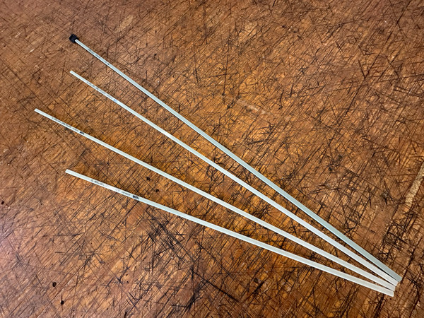 Coronado 15 Mainsail Batten Set by SLO Sail and Canvas