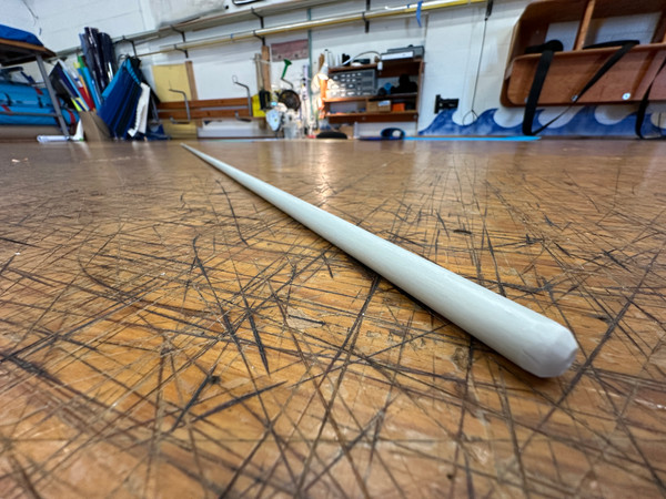 Hobie Getaway Lacing Rod Forward Trampoline. A 68" long 5/16" thick quality fiberglass rod. 