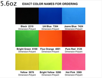 Nacra 5.2 Jib Sail Custom Colored Dacron