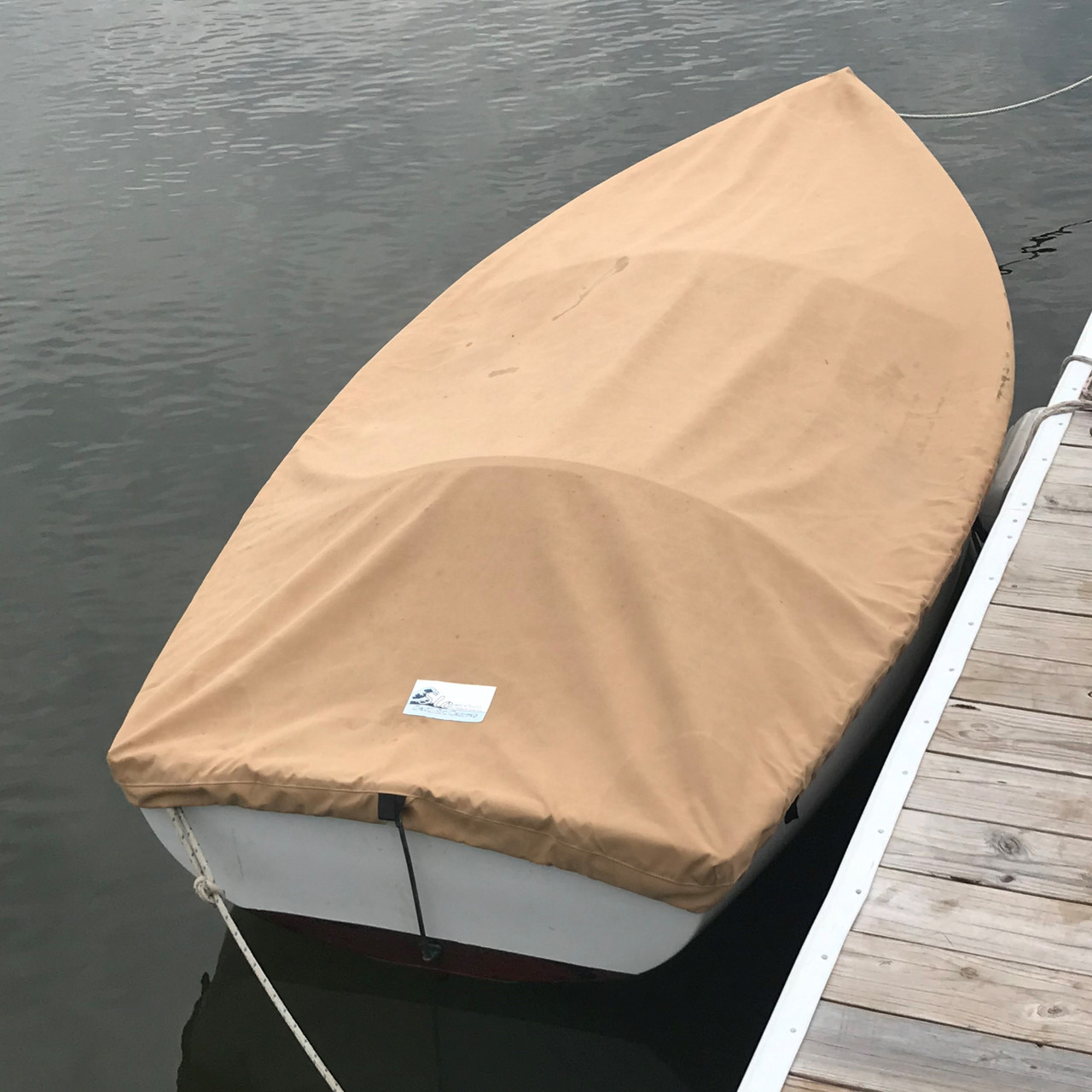 Protect your Dyer Dink from the Sun and nesting Ducks with a Top Cover available in many different fabric and colors. Pictured: Sunbrella Toast