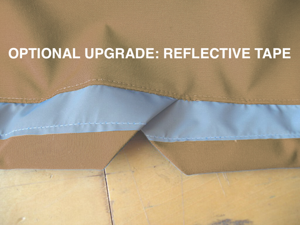 Optional Upgrade: Reflective Tape shown