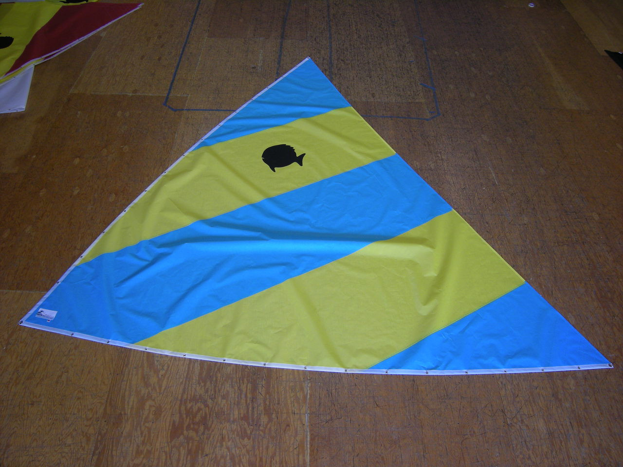 Sunfish Sail - Red, White & Blue - Sunfish Sailboat