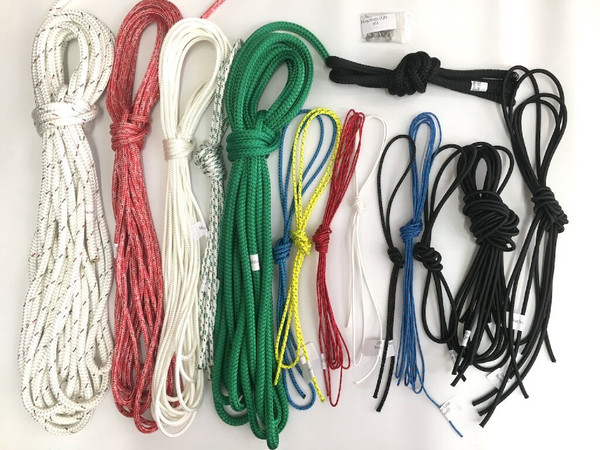 Full line kit for use with stock Hobie 18 catamaran sailboats. Replace your running rigging with high quality ropes from Samson, Marlow, and/or Bainbridge. Kit includes pre-cut lines with bungee and hog rings included!